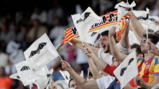Afición del Valencia 