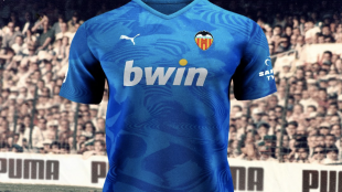 Tercera camiseta del Valencia