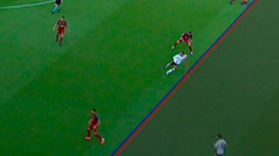 Gol anulado a Rodrigo