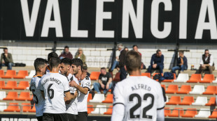 El Mestalla celebrando un gol
