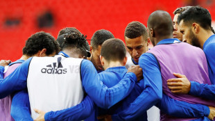 El Valencia entrenando