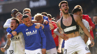 El Getafe celebra un gol