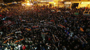 La afición celebrando el pase a semifinales
