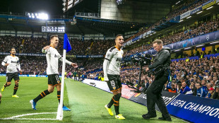 El Valencia celebrando un gol