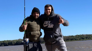 Maxi pescando