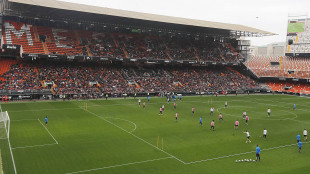 El Valencia entrenando