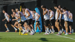 El Valencia entrenando