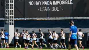 El Valencia entrenando