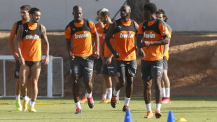 Entrenamiento del Valencia 