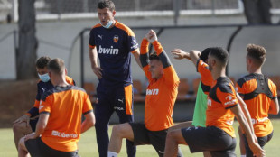 Entrenamiento del Valencia 