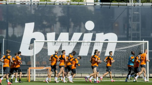 El Valencia entrenando