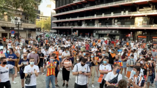 Afición del Valencia 