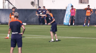 Entrenamiento del Valencia 