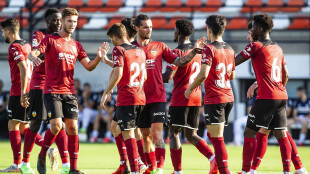 El Valencia celebra un gol 