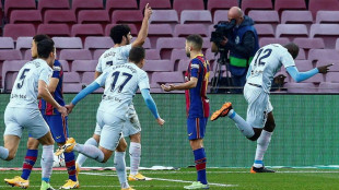 El Valencia celebrando un gol