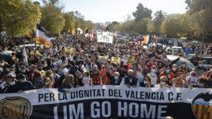 Manifestación contra Lim