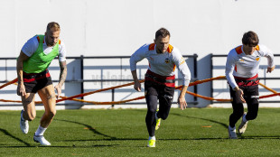 El Valencia entrenando