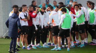 Entrenamiento del Valencia