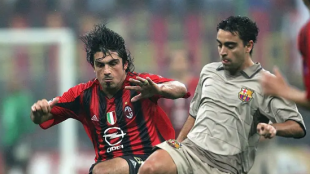 Gattuso y Xavi
