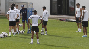 Entrenamiento del Valencia
