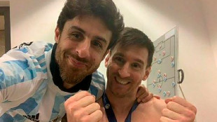 Aimar y Messi