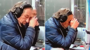 Arias llorando