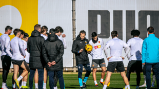 Entrenamiento del Valencia