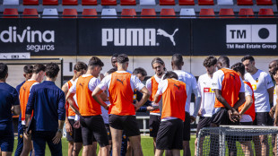 Entrenamiento del Valencia