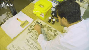 Historia de la placa conmemorativa del España-Italia de 1925 en Mestalla