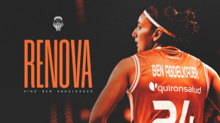 Valencia Basket asegura la continuidad de Hind Ben Abdelkader hasta final de temporada