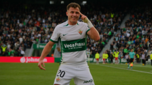 Germán Valera, motivado por su regreso a Mestalla y el desafío ante el Valencia