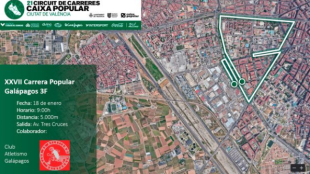 Circuit de carreres Caixa Popular Ciutat de València: arranca la emblemática Galápagos 3F