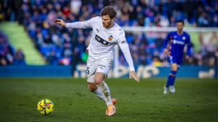 Valencia rompe la mala racha fuera de casa con victoria ante Getafe