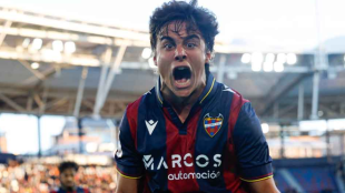 Pablo Martínez y Carlos Álvarez, clave en el posible once del Levante UD ante Elche CF