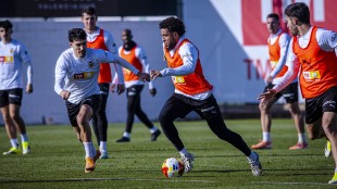 Corberán valora el rendimiento de Sadiq en la Copa del Rey