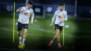 Dos nuevas caras se unen al Valencia: Unai Núñez y Guido Rodríguez debutan en el entrenamiento