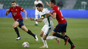 El Elche CF busca romper la racha de empates contra el CA Osasuna en casa