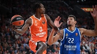 Valencia Basket sorprende al Real Madrid con un triunfo épico