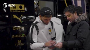 Valencia presenta su alineación titular ante Getafe
