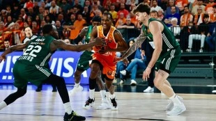El Valencia Basket cae por un punto ante Panathinaikos en playoffs