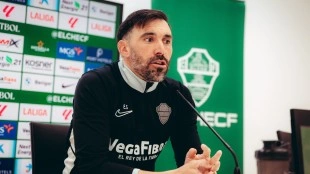 Sarabia confía en el Elche ante un Atlético herido en el Valero