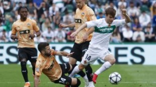 Carlos Corberán durante el partido Valencia CF Elche en Martínez Valero