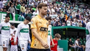 Lucas Beltrán durante el partido Valencia CF contra Elche LaLiga