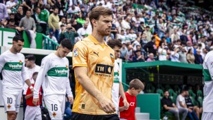Lucas Beltrán durante el partido Valencia CF contra Elche LaLiga