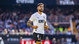 Unai Núñez vuelve a entrenar con el Valencia CF tras su lesión