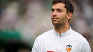 Hugo Duro y Unai Núñez durante entrenamiento Valencia CF