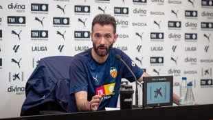 Corberán pide máxima exigencia al Valencia CF ante el Celta