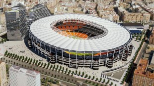 Peter Lim durante una reunión directiva del Valencia CF