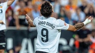 Hugo Duro marca el objetivo europeo tras ganar al Barcelona