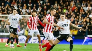 El Athletic busca plaza Champions extra ante un Valencia en apuros